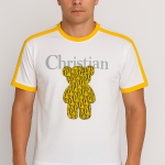 Christian Bear Graphic Men’s T-Shirt – Casual Streetwear Style