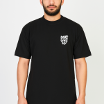 Men’s White Graphic T-Shirt – “Don’t Give Up” Motivational Print | Casual Streetwear Tee