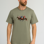 Men’s Polo Player Graphic T-Shirt – Premium Casual Sports-Inspired Tee